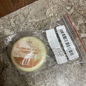 GZE Turmeric Solid Hair Conditioner, Natural Ingredients For Healthy Hair